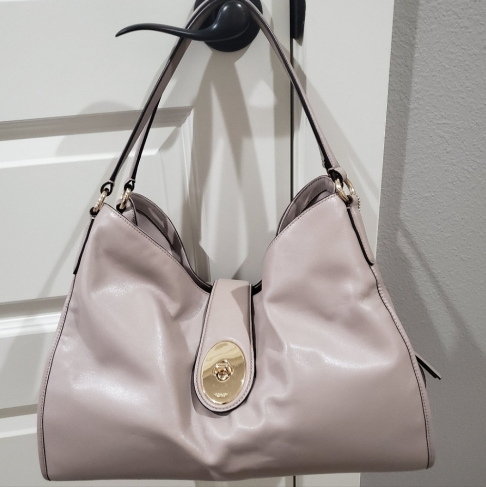 Coach Carlyle Smth Lth Grey/Birch
